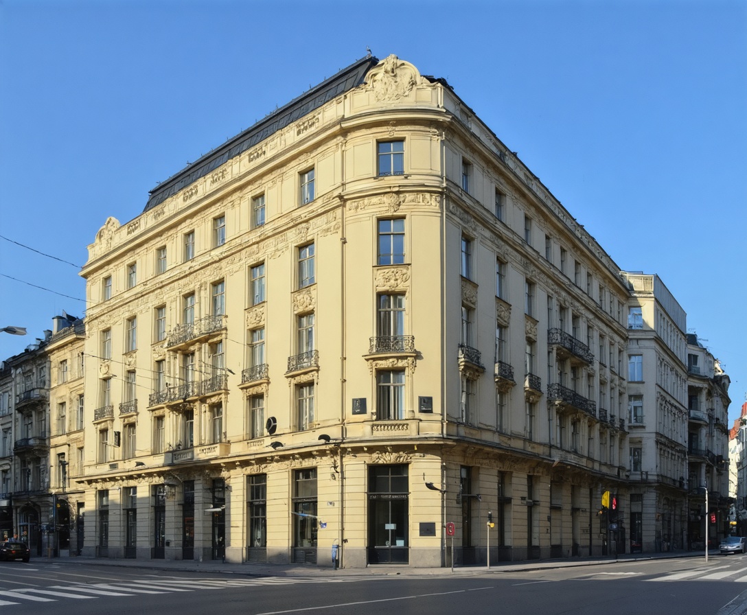 Exterieur unseres Hauptsitzes am Kurfürstendamm in Berlin bei Sonnenschein